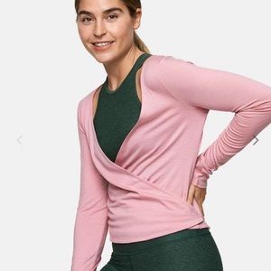 Outdoor Voices Merino plié wrap